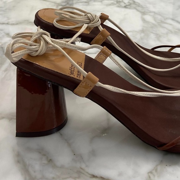 Jeffrey Campbell, Size 8, Brown, Tie Up, Sandal Heels - Picture 6 of 9